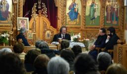 Στιγμές από την ομιλία του καθ. Γαϊτάνη