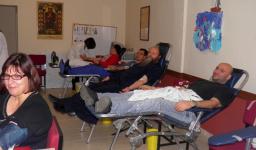 Έγινε η 50η αιμοδοσία στον Άγιο Τρύφωνα Καματερού
