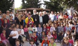 Αγιασμός στους παιδικούς σταθμούς των Αχαρνών