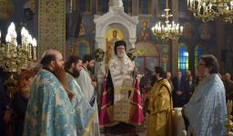 Ο Μητροπολίτης Ιλίου στην Αγ. Βαρβάρα Ιλίου