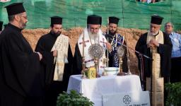 Βίντεο από τη θεμελίωση του Ι.Ν. στο Ολυμπιακό χωριό