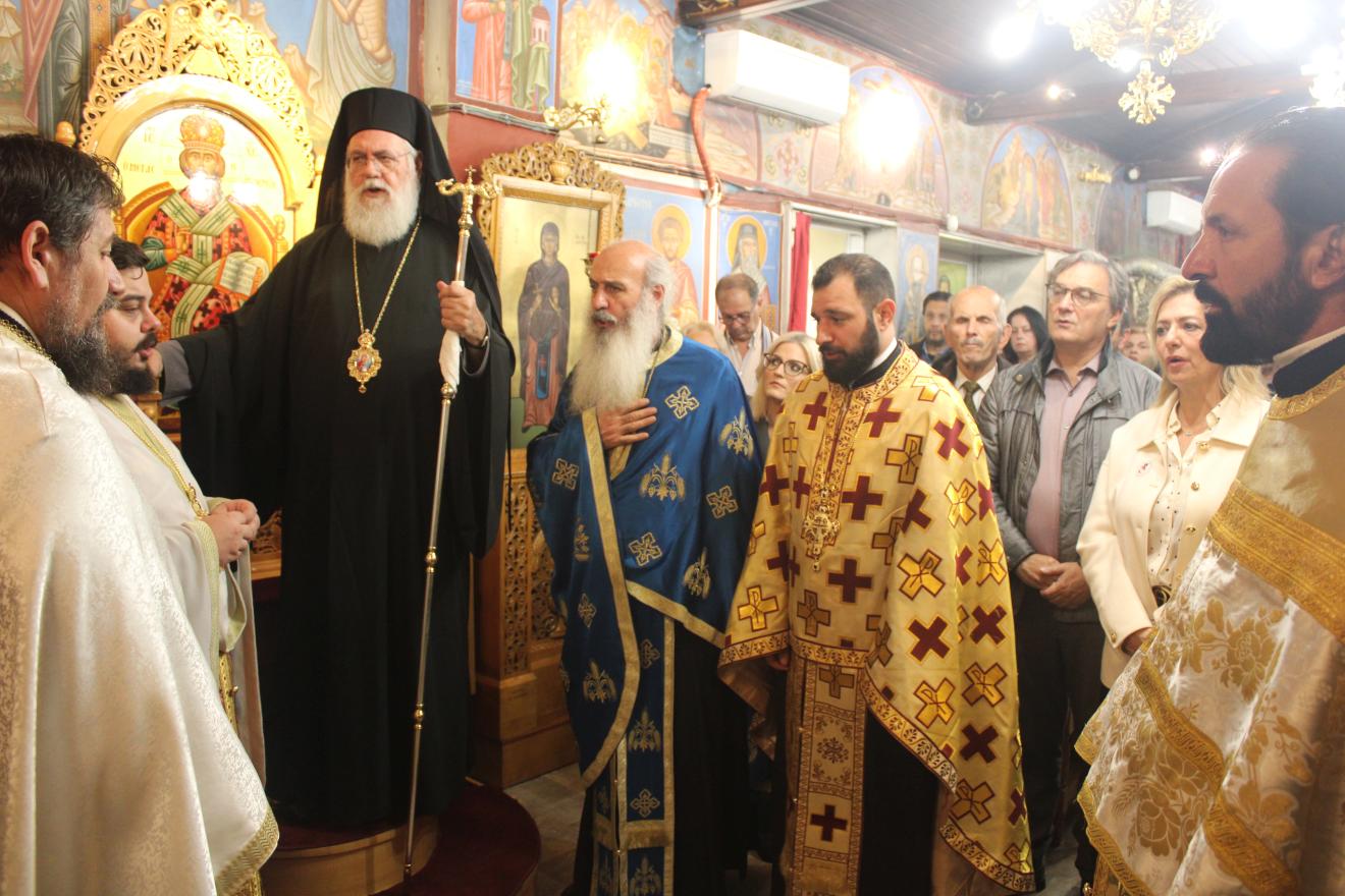 Εσπερινός στον Άγιο Δημήτριο Αχαρνών