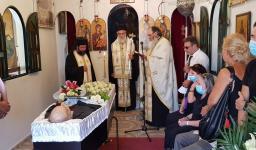 Η εξόδιος ακολουθία του Πρωτοψ. Γεωργίου Κακουλίδη Η εξόδιος ακολουθία του Πρωτοψ. Γεωργίου Κακουλίδη