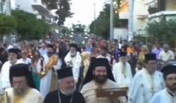 Με λαμπρότητα η Ιερά Πανήγυρις του Αγίου Γεωργίου στις Αχαρνές Με λαμπρότητα η Ιερά Πανήγυρις του Αγίου Γεωργίου στις Αχαρνές