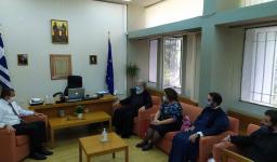 Συνάντηση Σεβ. Μητρ. Ιλίου με τον Κοσμήτορα της Θεολογικής Σχολής Συνάντηση Σεβ. Μητρ. Ιλίου με τον Κοσμήτορα της Θεολογικής Σχολής