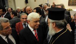 Συνομιλία του Μητροπολίτη Ιλίου με τον Πρόεδρο της Δημοκρατίας Συνομιλία του Μητροπολίτη Ιλίου με τον Πρόεδρο της Δημοκρατίας