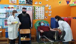 1η εθελοντική αιμοδοσία στο 1ο Δημοτικό Σχολείο Καματερού 1η εθελοντική αιμοδοσία στο 1ο Δημοτικό Σχολείο Καματερού