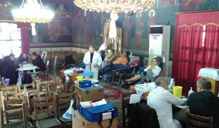 Με επιτυχία η αιμοδοσία στον Αγ. Στυλιανό Ζεφυρίου