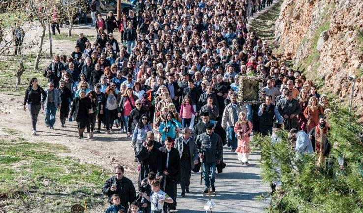 Αναγγελία λιτάνευσης θαυματουργού Εικόνος της Ι.Μ. Κλειστών