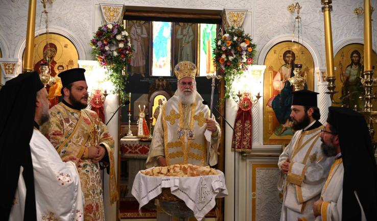 Χειροτονία διακόνου Καλλινίκου Ζωγράφου στον Άγιο Δημήτριο Πετρ.