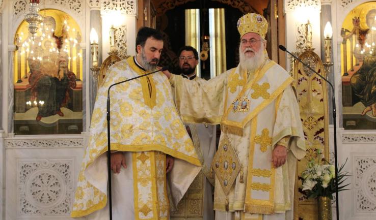 Εις πρεσβύτερον χειροτονία π. Εμμανουήλ Μαρκουδάκη