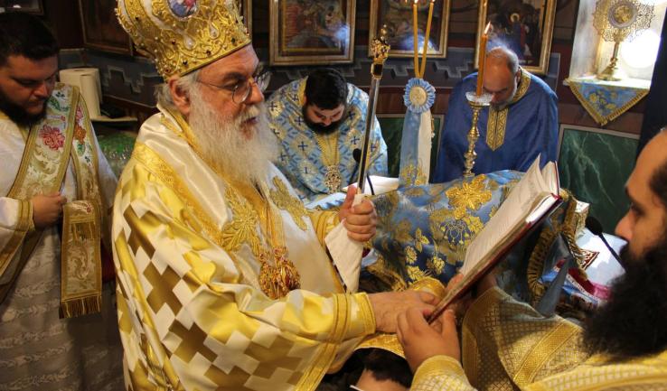 Εις πρεσβύτερον χειροτονία π. Νεκταρίου Τριβέλλα