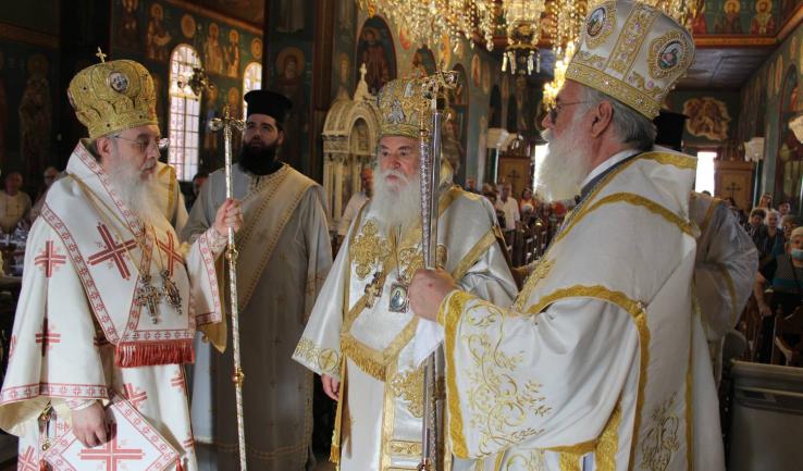 Θεία Λειτουργία στην 15η επέτειο από την εκλογή 5 Αρχιερέων