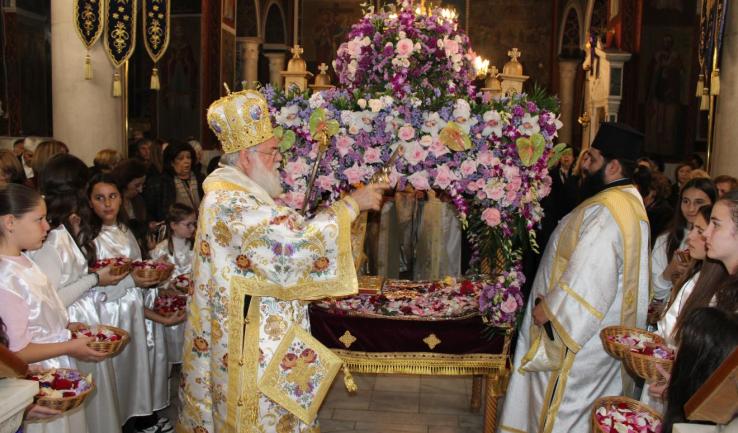 Ακολουθία του Επιταφίου θρήνου στις Αχαρνές