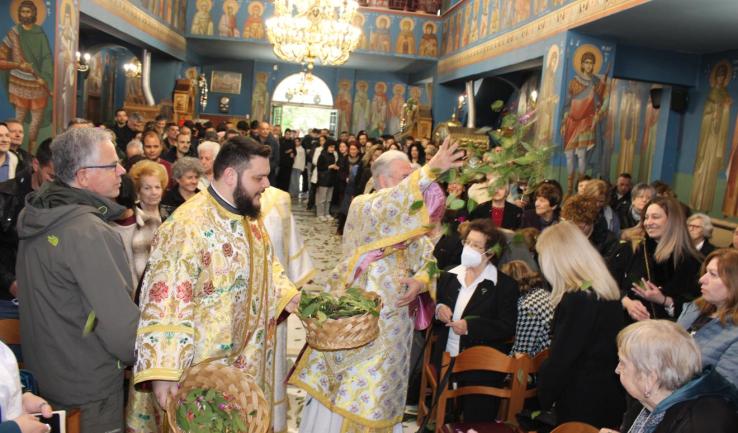 «Πρώτη Ανάσταση» στην Κοίμηση Θεοτόκου Πετρ.