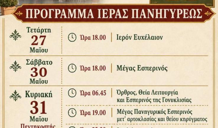 Πανήγυρις Αγίας Τριάδας Πετρουπόλεως