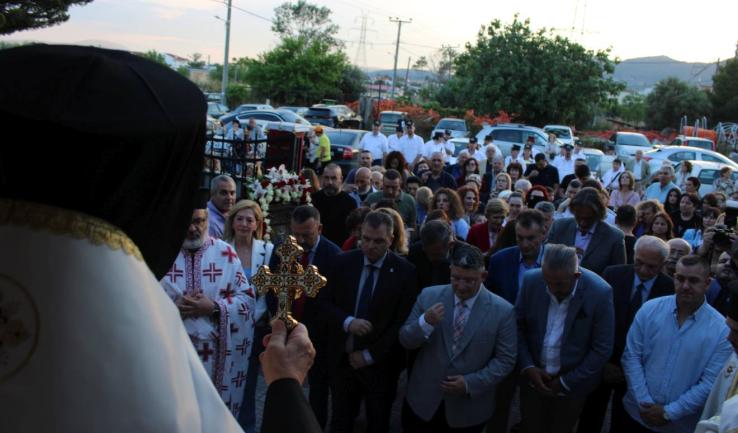 Λιτάνευση της εικόνας των Αγίων Κωνσταντίνου και Ελένης