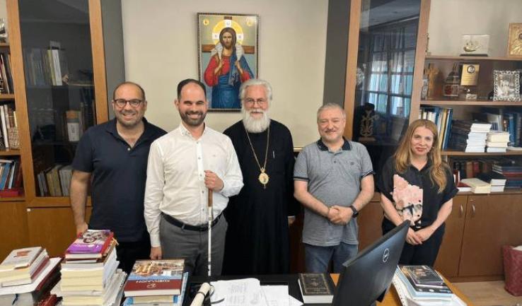Συνάντηση του Σωματείου Εργαζομένων Κέντρων Πρόληψης με τον Μητροπολίτη Ιλίου