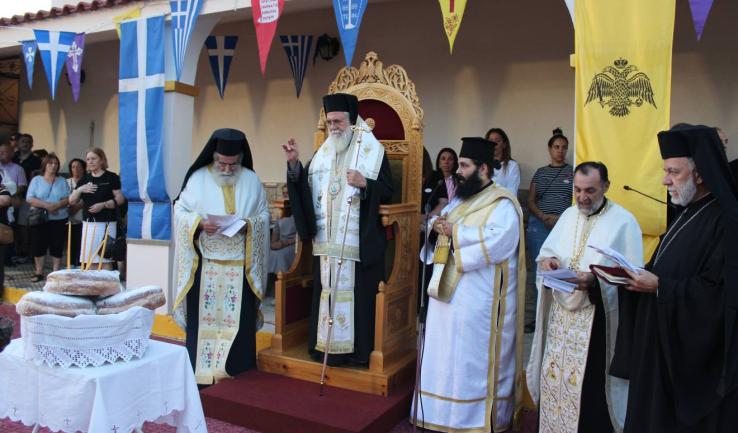Μέγας Εσπερινός Αγίας Παρασκευής στις Αχαρνές