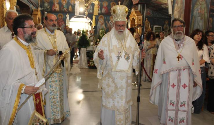 Πανηγυρική Θεία Λειτουργία στην Αγία Παρασκευή Ανάκασας